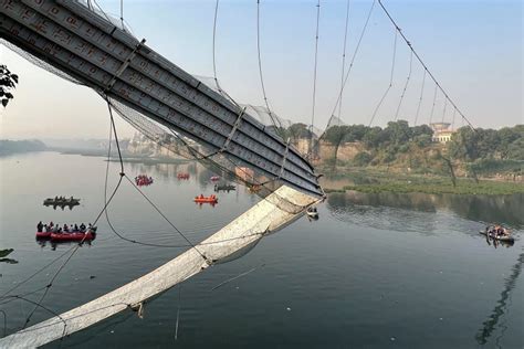 bihar bridge collapses in morbi